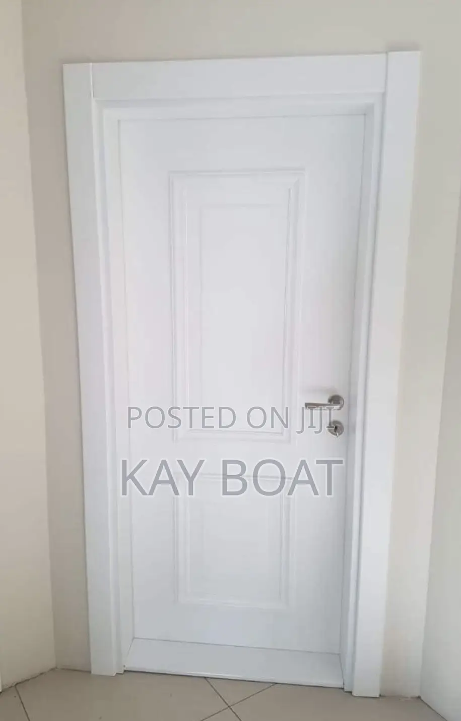 A Secured Bedroom Door