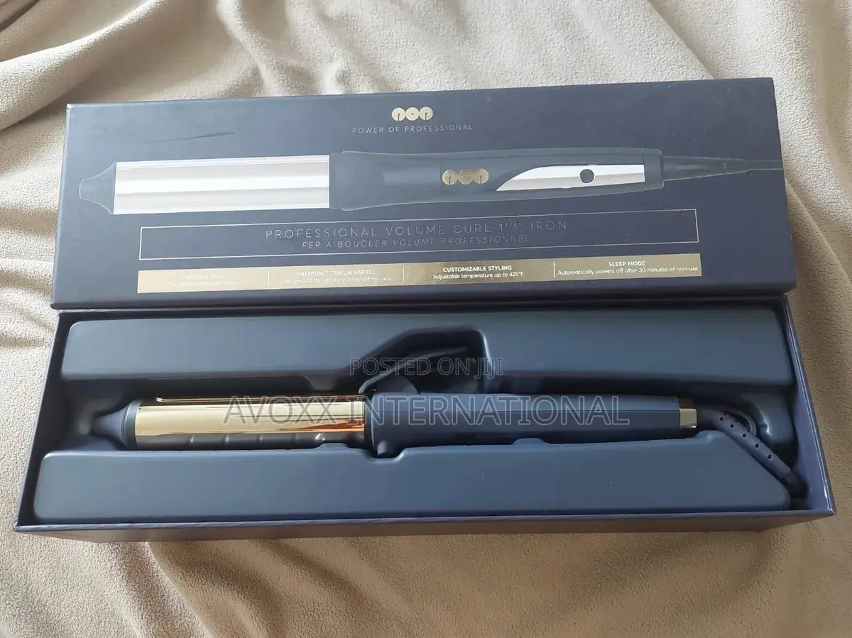 Power of Professional 1 1/4” Curling Iron Premium Titanium