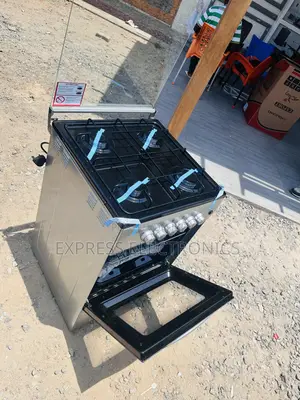Available Sliver Gas Cooker Grill 4burner 50/50