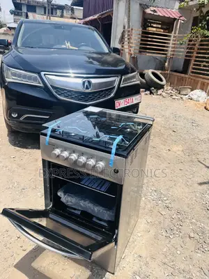 Neatly Sealed in N Box Volcano Gas 4burner Gas Oven