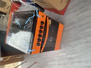 Volcano Gas Oven 4 Burner (50x50)-orange Color