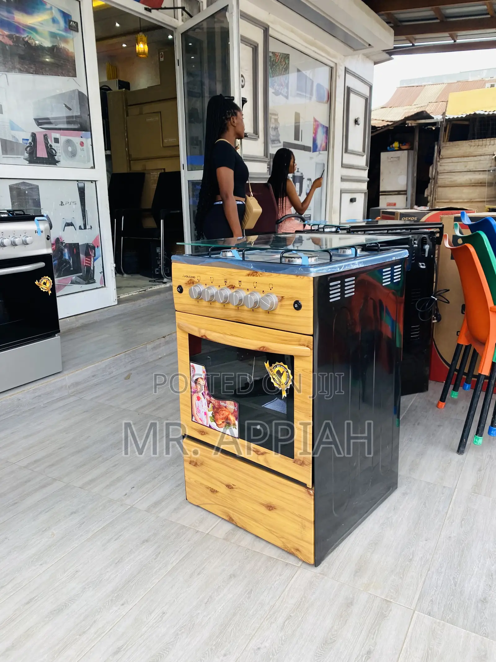 Shop Authentic Volcano Wooden 50x50 Oven and Grill Cooker.