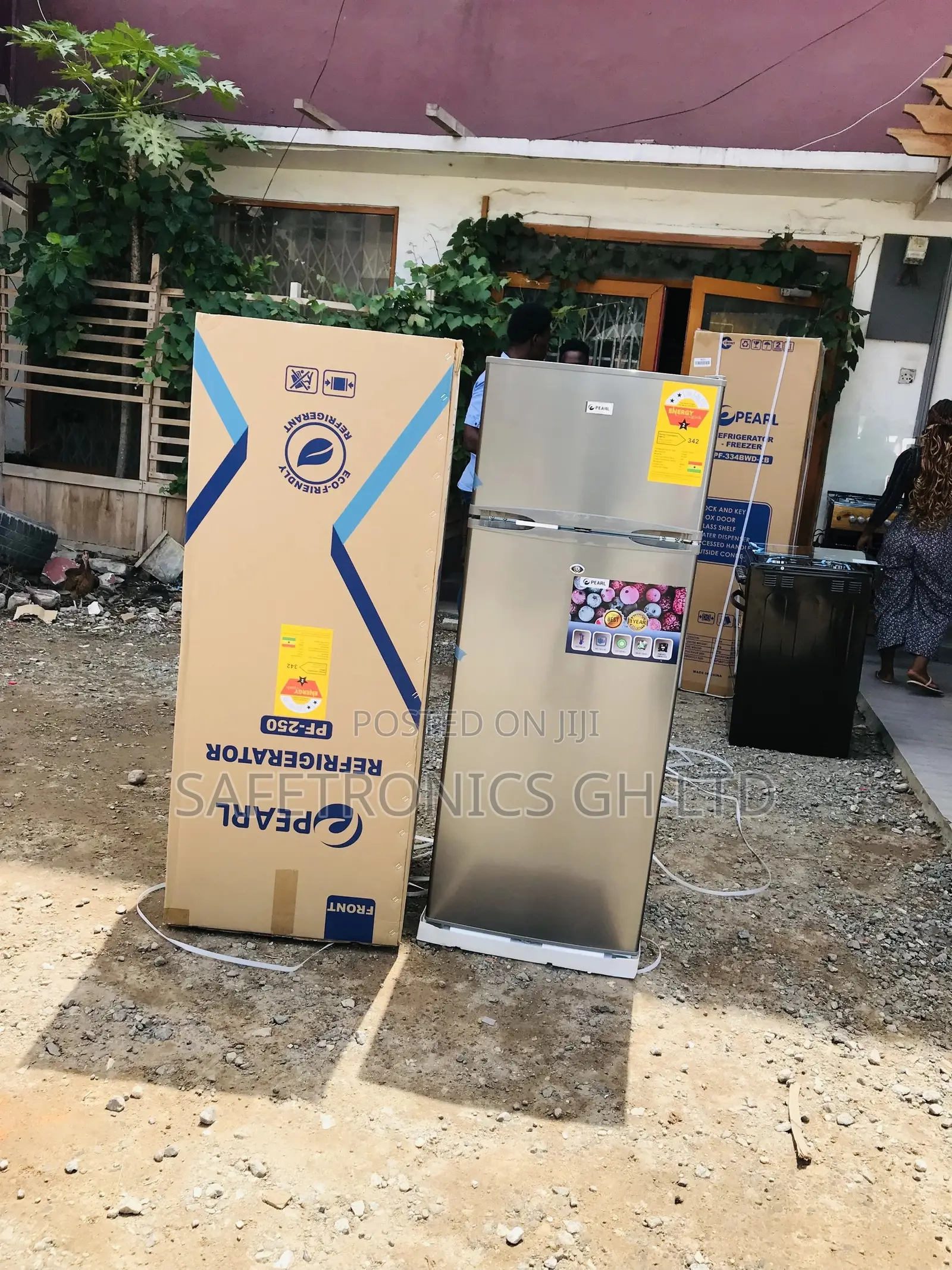 PF-250 205 Liters Topfreezer Pearl Doubledoor Fridge
