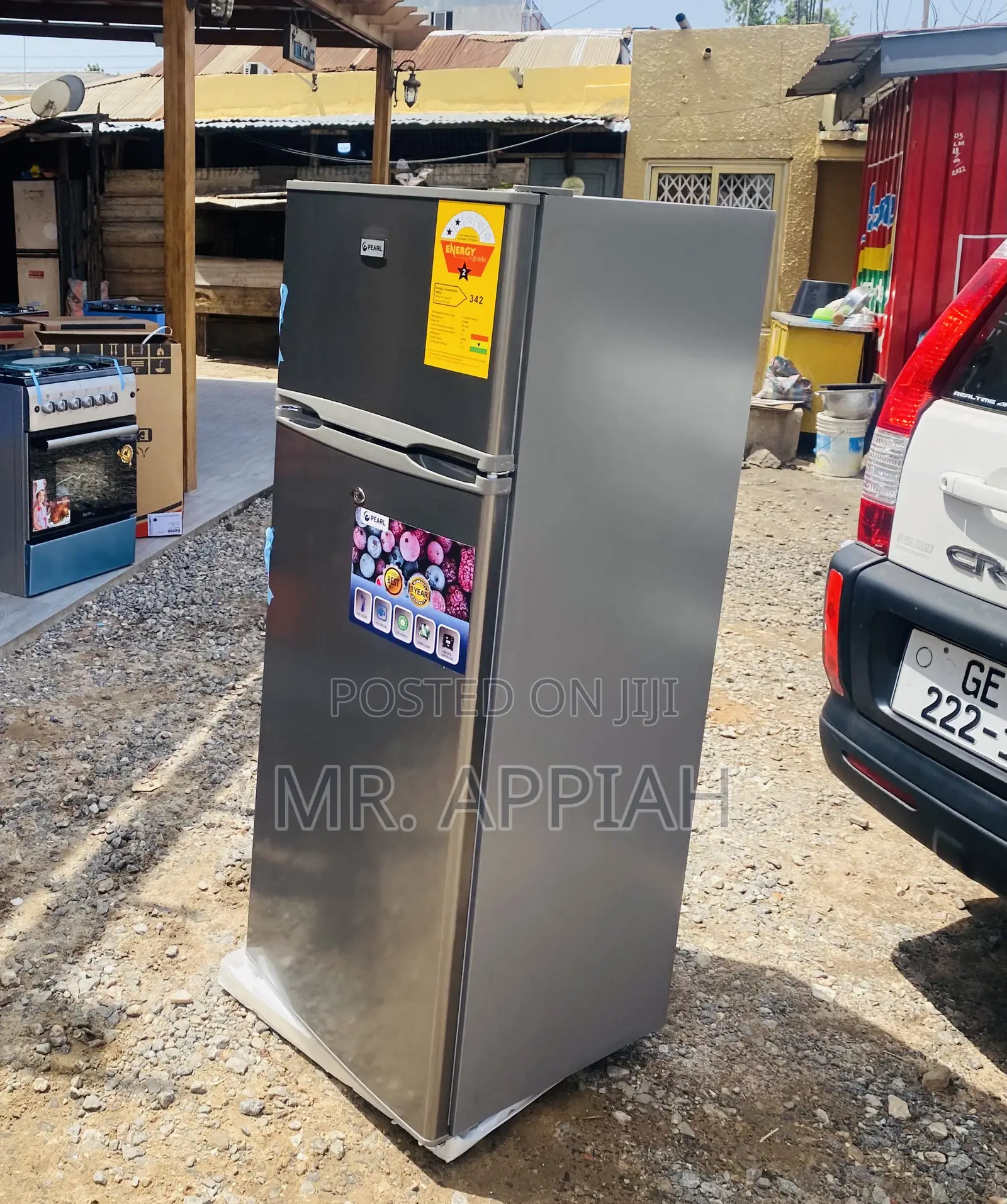 Pearl PF-250 Electric Refrigerator(Gray).