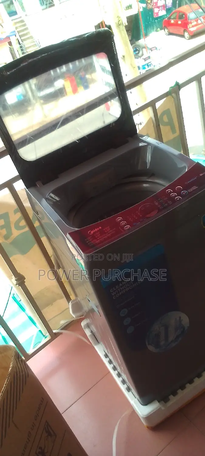 One Touch Wash Midea 8kg Washing Machine {}(⁠≧⁠ ⁠≦⁠) in Accra