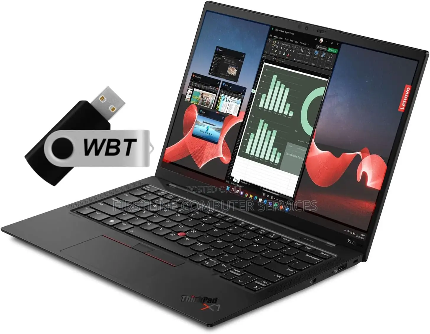 New Laptop Lenovo ThinkPad X1 Carbon 32GB Intel Core I7 SSD 2T