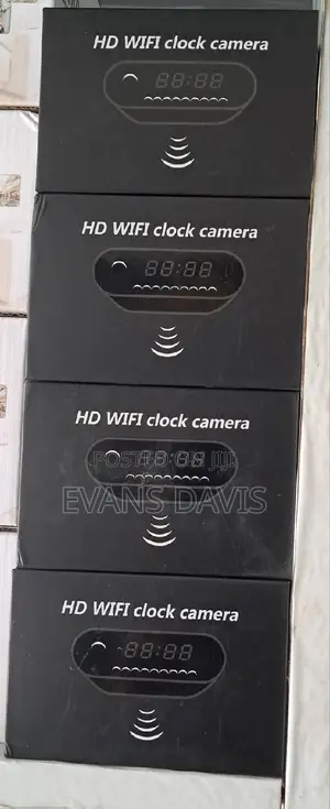 Hd Wifi Table Hidden/Spy Clock Camera