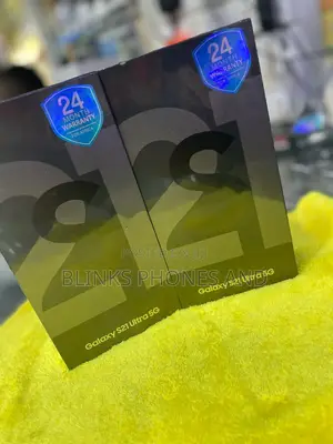 New Samsung Galaxy S21 Ultra 5G 128 GB Black