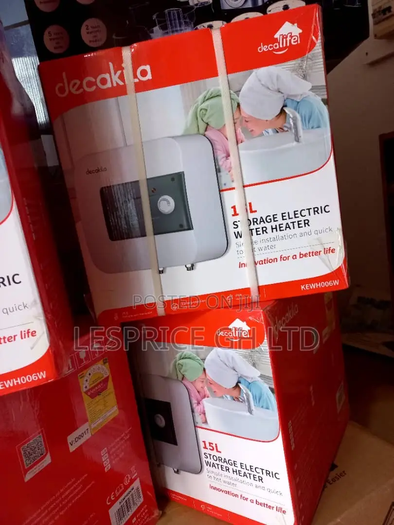 Decakila 15L Durable Water Heater