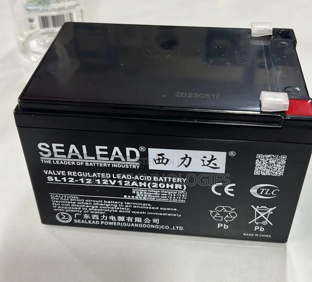 12v12ah Ups Battery Sl12-12 (20hr)