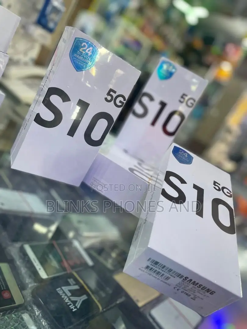 New Samsung Galaxy S10 5G 256 GB Black