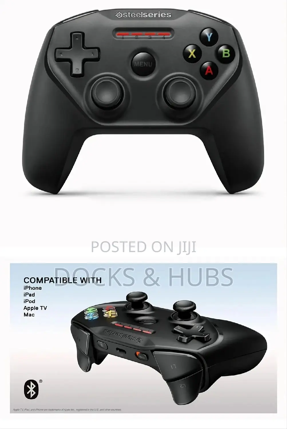 Steelseries Nimbus Bluetooth Gaming Controller - For Apple