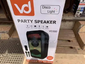 VD AUDIO 2x10inch RECHARGEABLE(Party)Bluetooth Speakers
