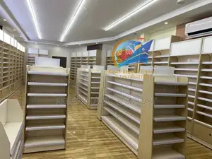 Pharmacy Shelves , Supermarkets Shelves