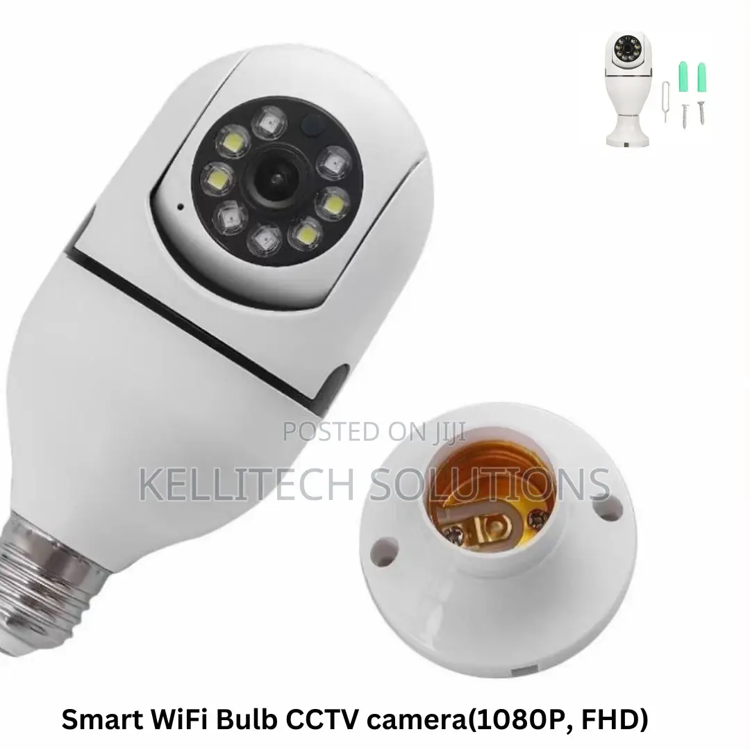 360 Degree CCTV Bulb Camera