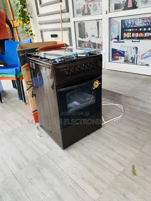 Sealed in Box Volcano 50x50 4 Gas Burner With Oven(Brown).