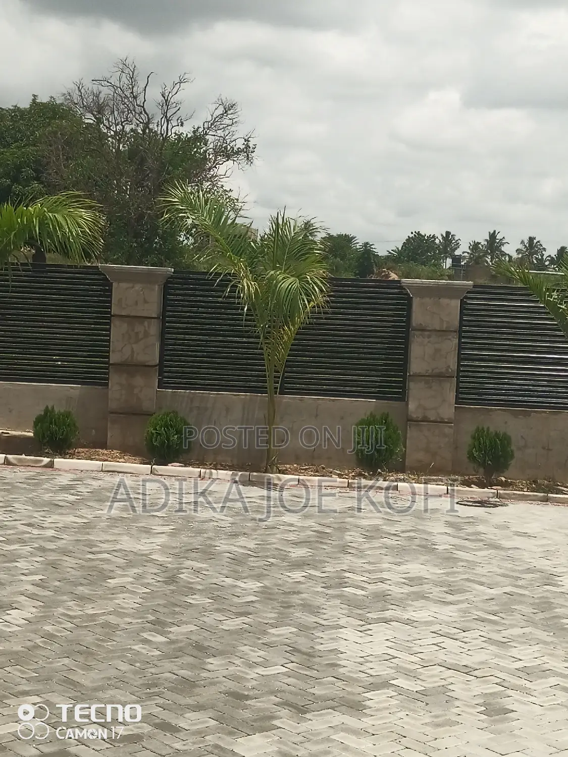 Fence Wall Coppin by Joefel Construction Decor