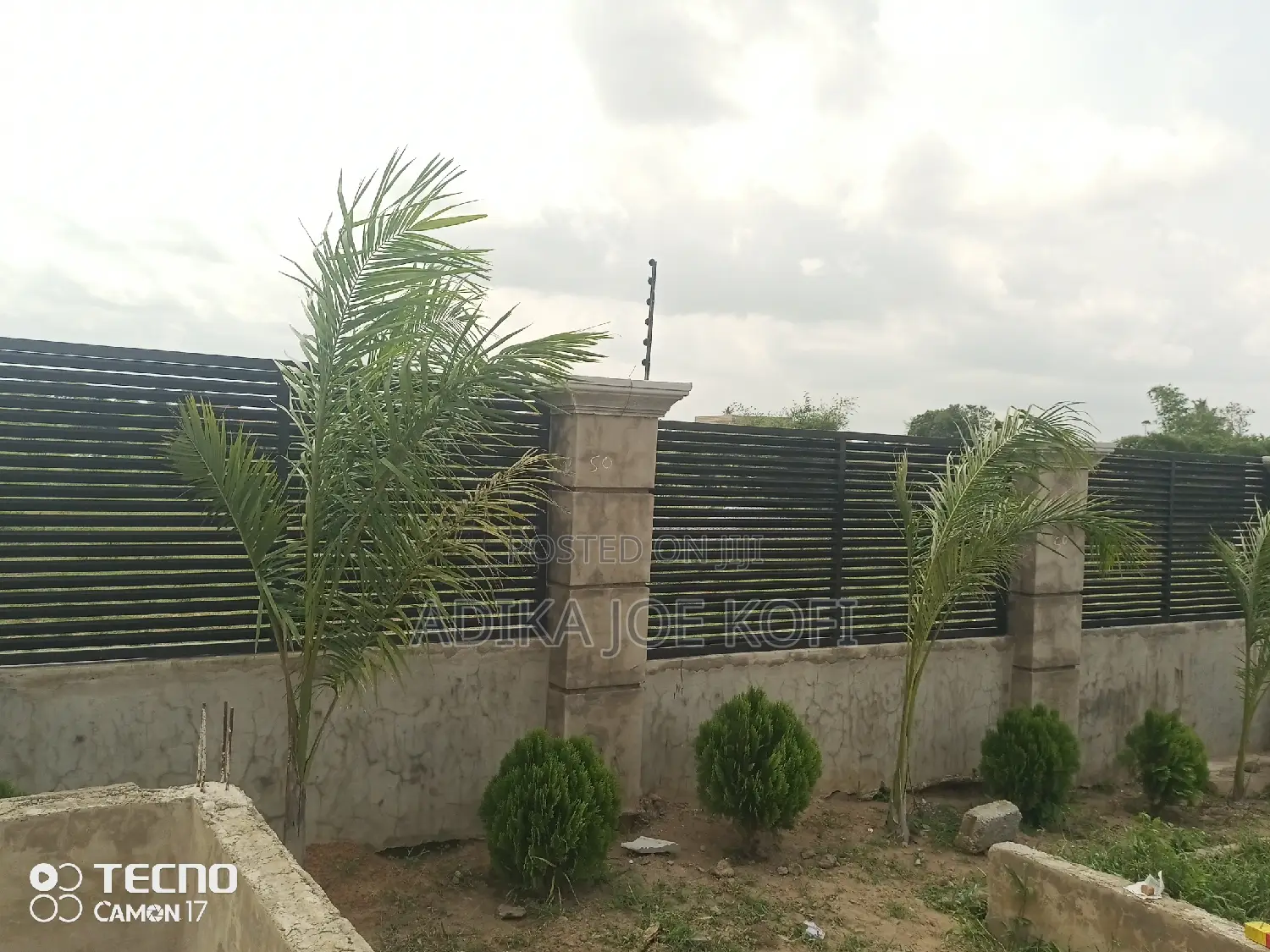 Fence Wall Coppin by Joefel Construction Decor