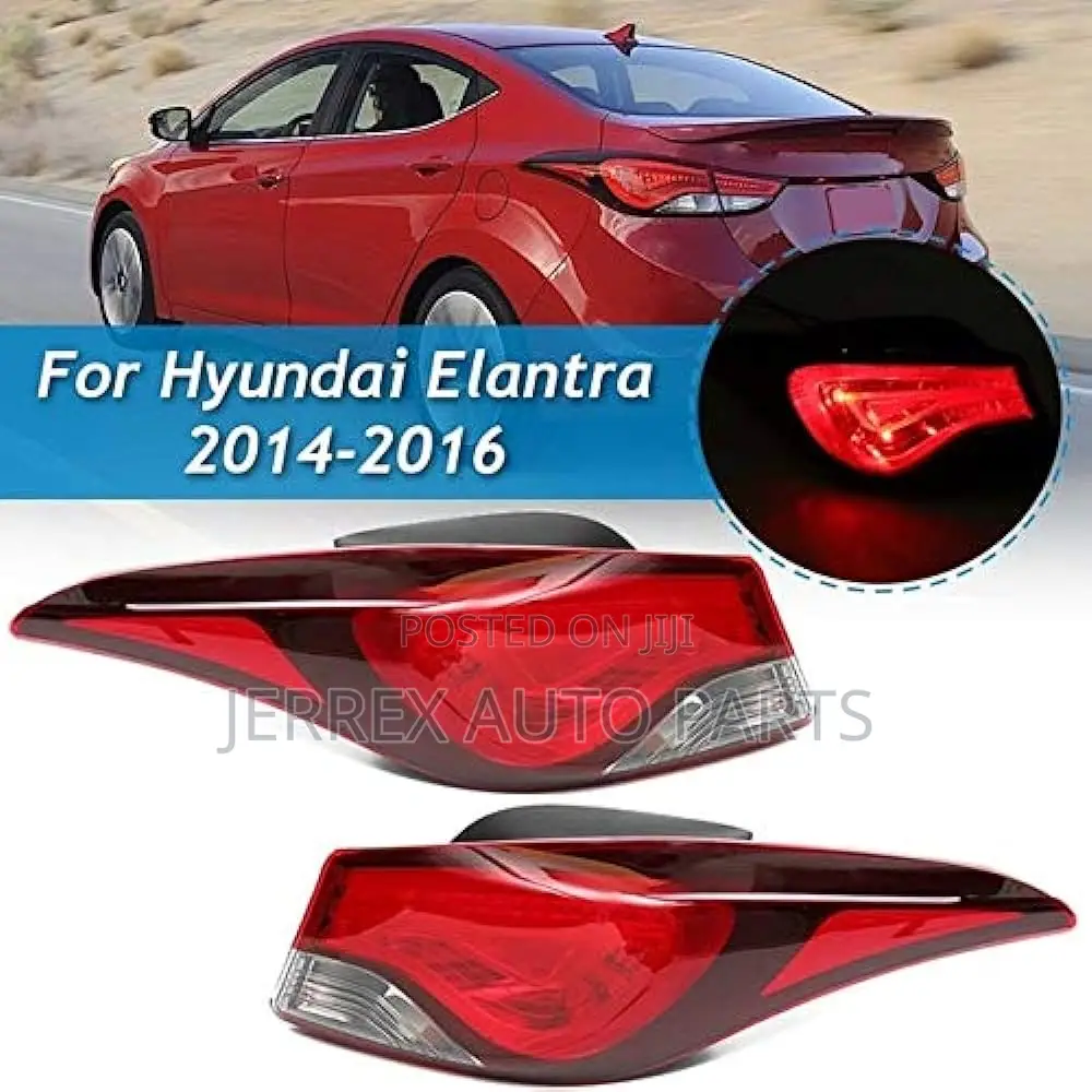 Hyundai Elantra 2014-2016 Tail Lamp Pair