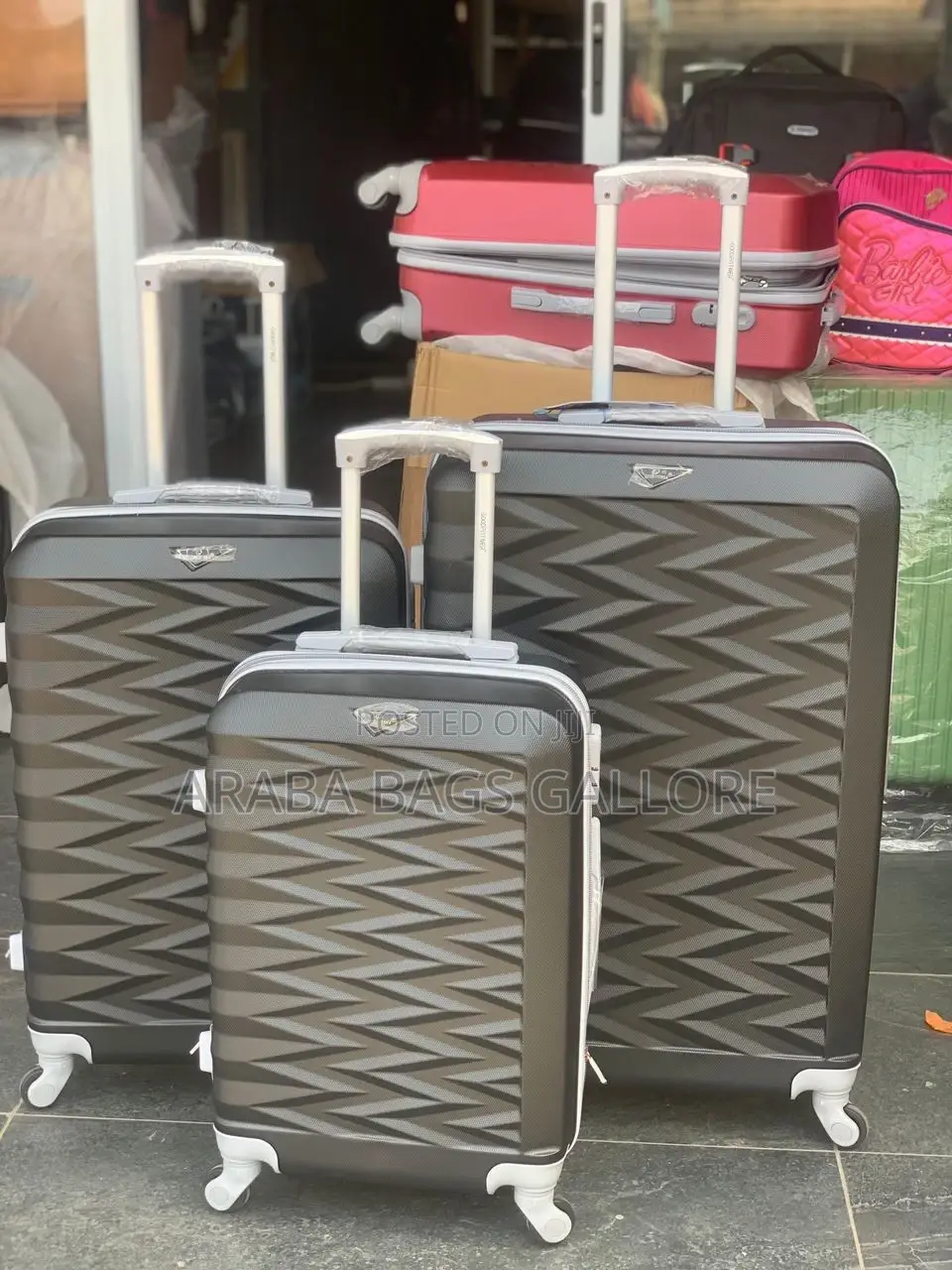 3sets Unbreakable Traveling or Marriage Suitcases
