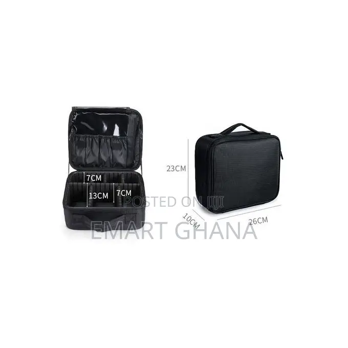 Removable Compartment Portable Make-Up Bag Simple Cosmetic
