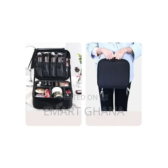 Removable Compartment Portable Make-Up Bag Simple Cosmetic