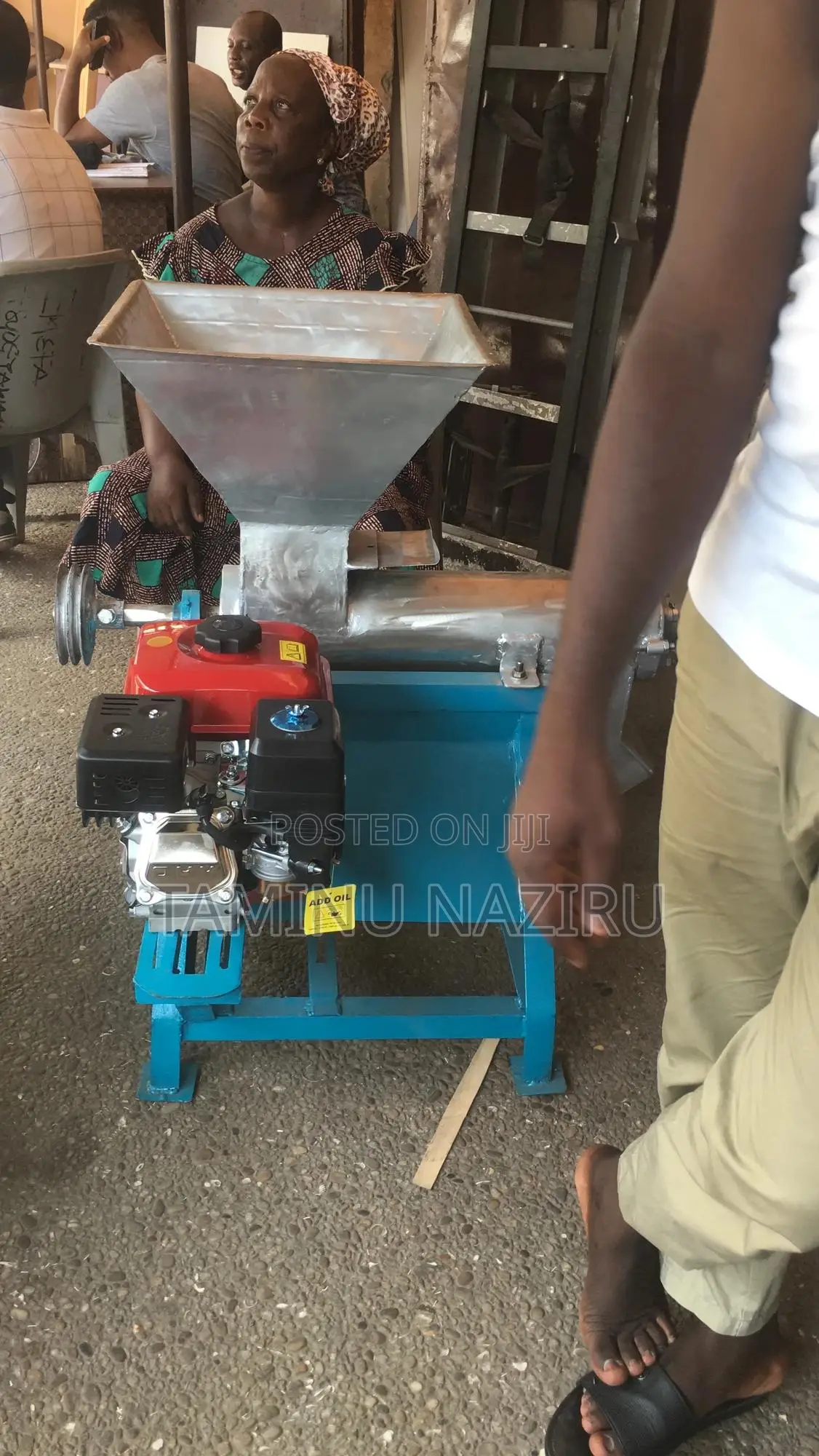 Palm Nut Fiber Separator Machine: