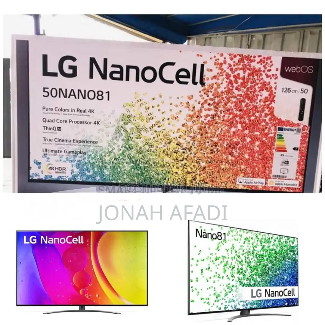 LG NANOCELL TV 50inch NANO75 Series, Active HDR,Webos Smart