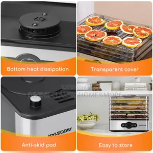 Aigostar Crispy Dehydrator With Temperature Control