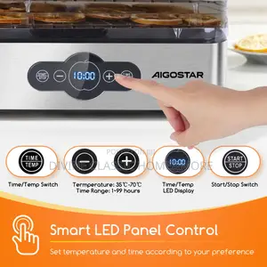 Aigostar Crispy Dehydrator With Temperature Control