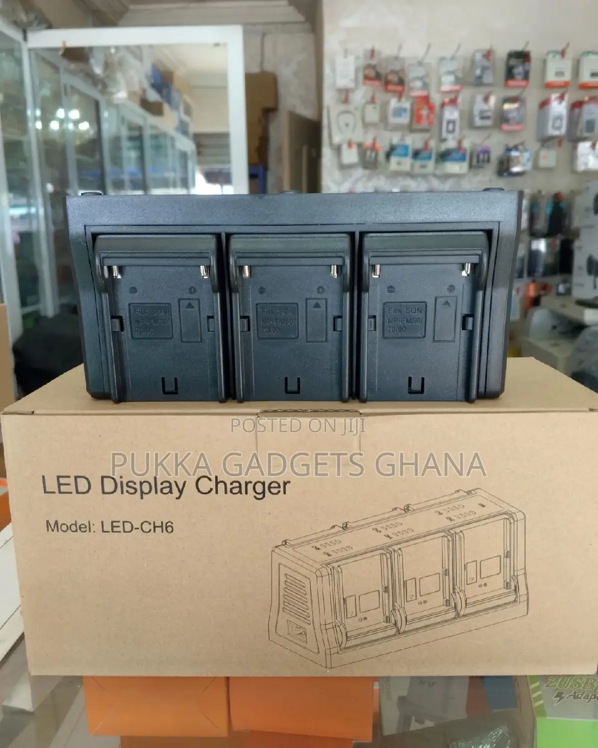 6in1 Fast Lp E6/Lp E6nh/ Lp E6n or Np F Charger