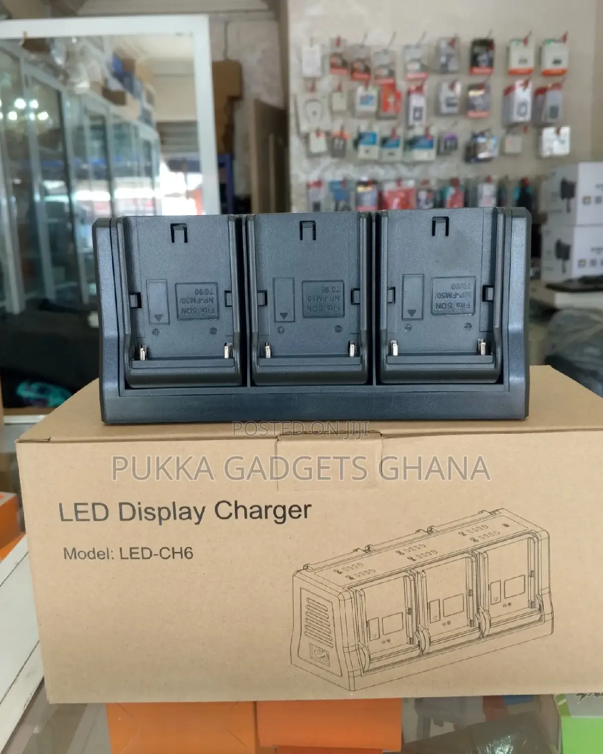 6in1 Fast Lp E6/Lp E6nh/ Lp E6n or Np F Charger