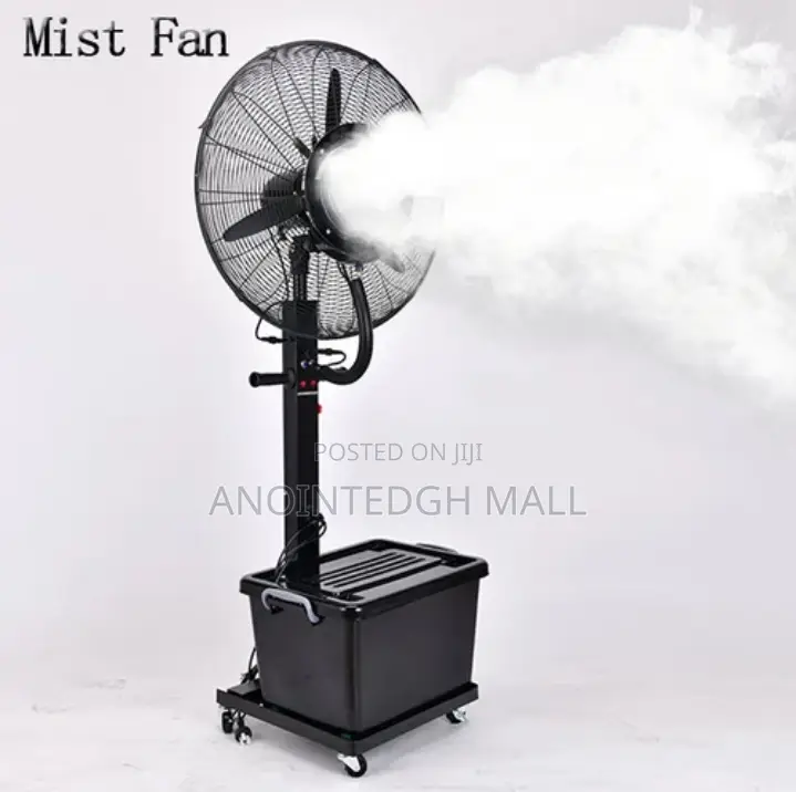 Centrifugal Water Mist Fan 26inchs - Black