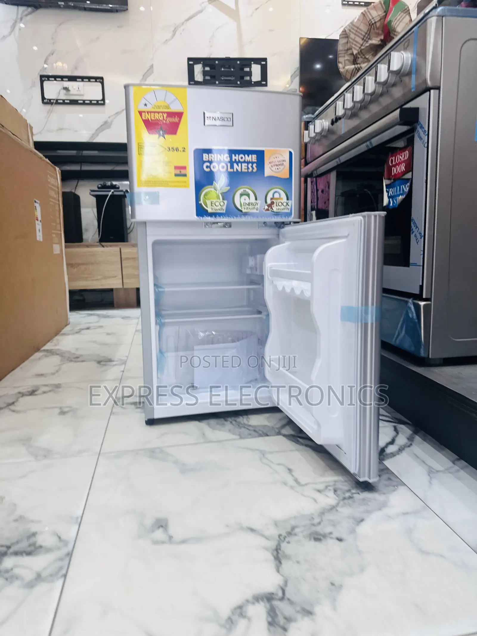 Nasd2-120 Mini Size Fridge Nasco Table Top Double Door
