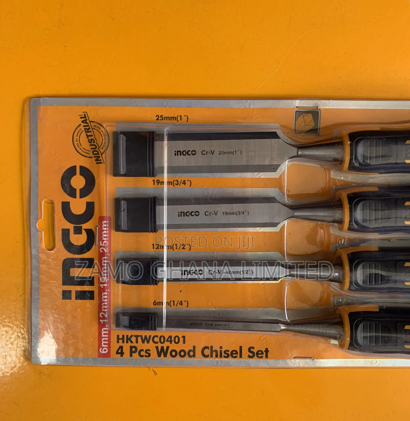 4 PCS Wood Chisel Set - Hktwc0401