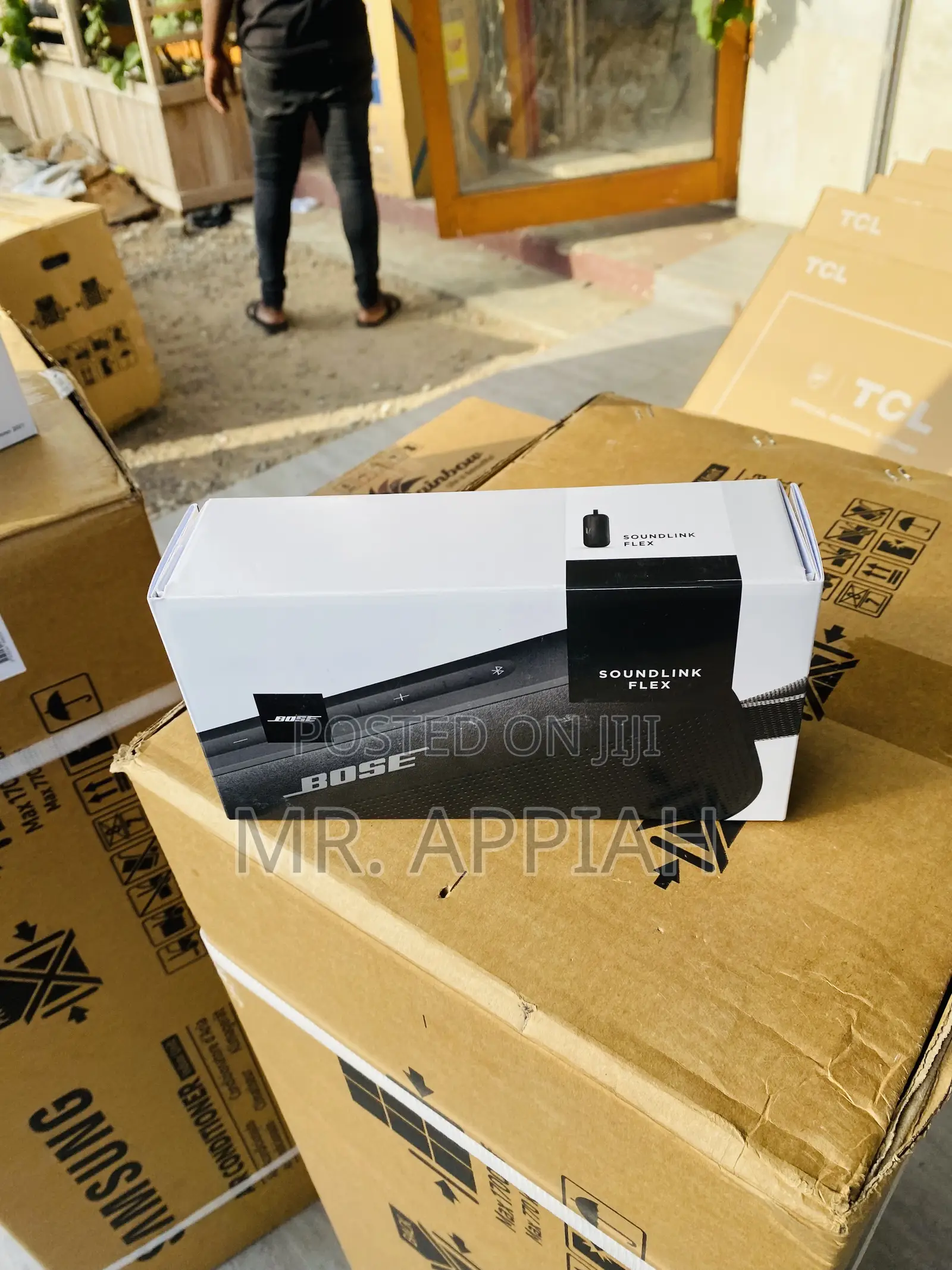 Rechargeable Bose Sound Link Flex Bluetooth Speaker.