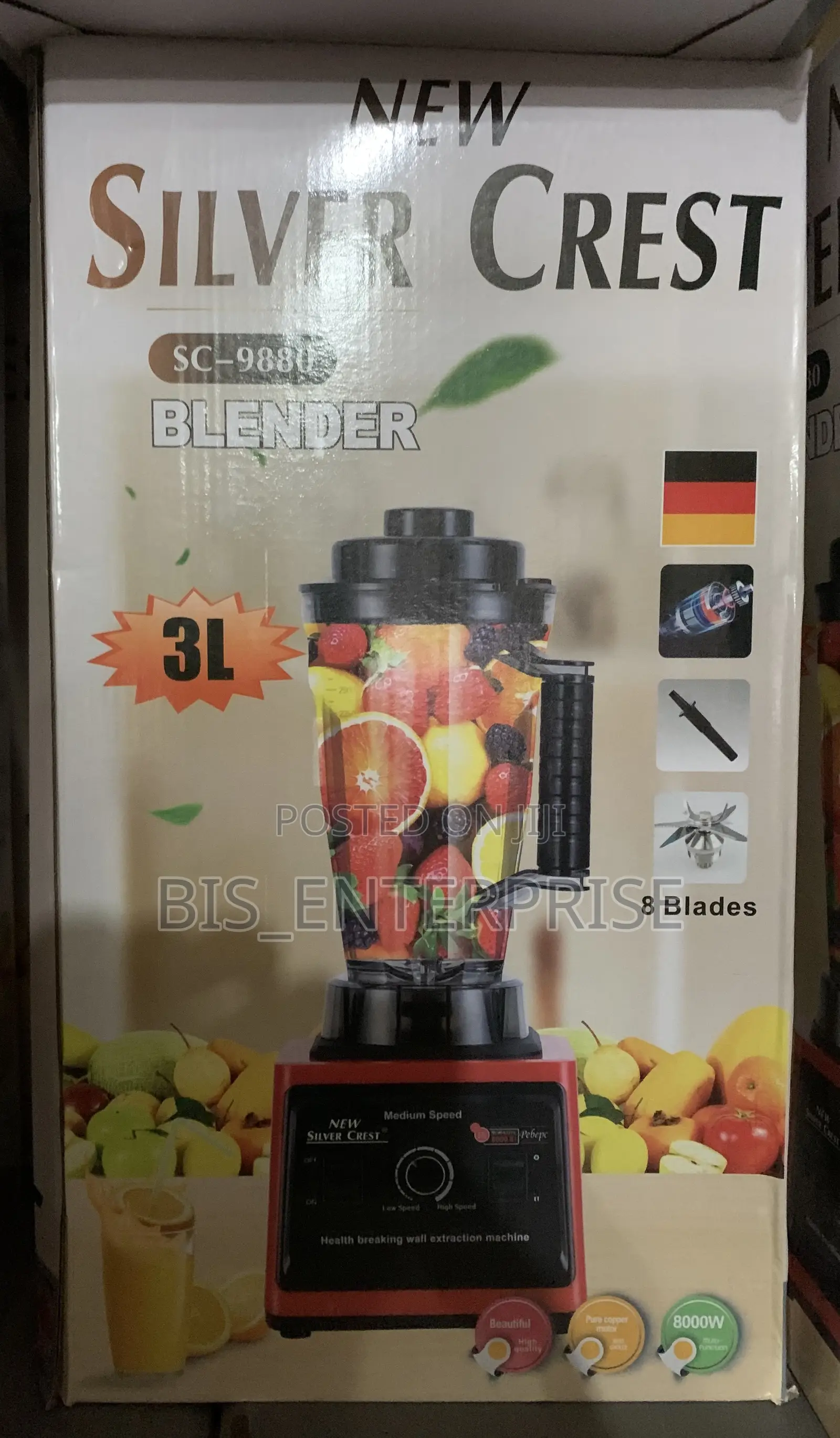 Sliver Crest Blender 3L
