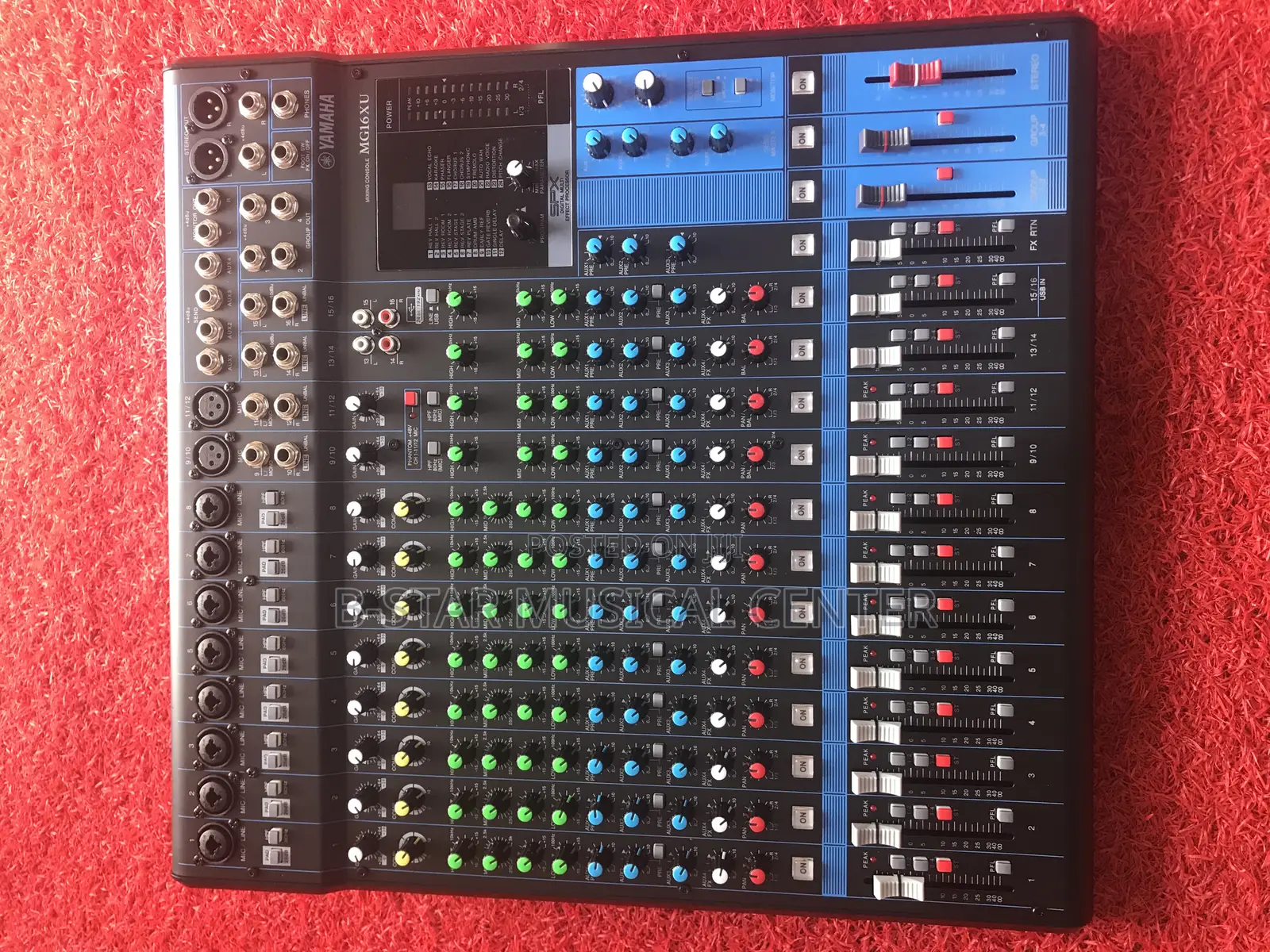 Yamaha Mg 16 Console Mixer