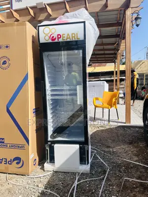 Low Noise Display Fridge Pearl PVC-316