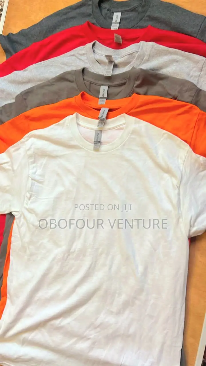 Unisex Plain T-Shirts From USA 