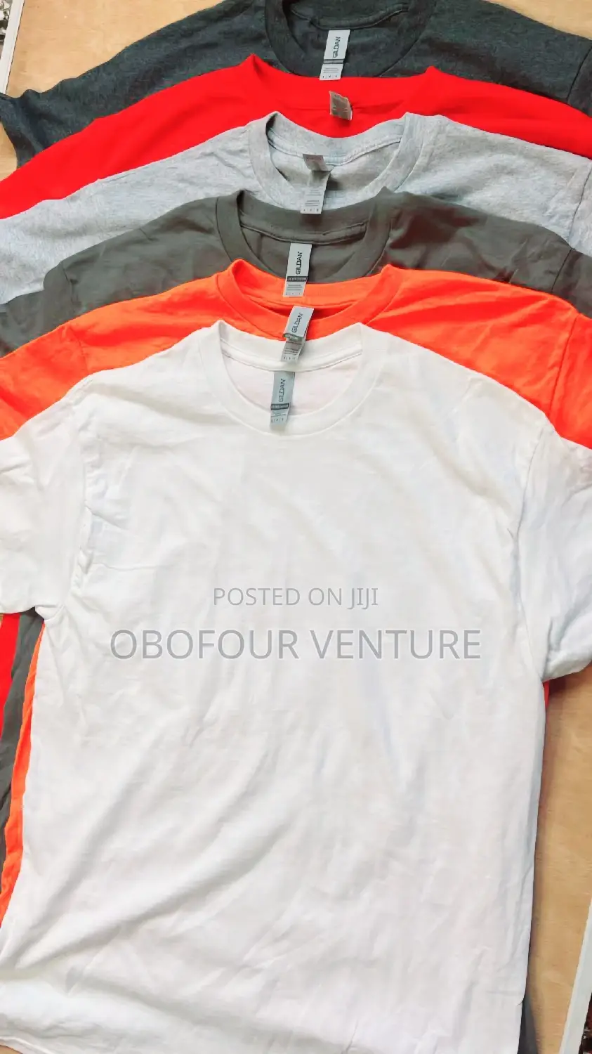 Unisex Plain T-Shirts From USA 