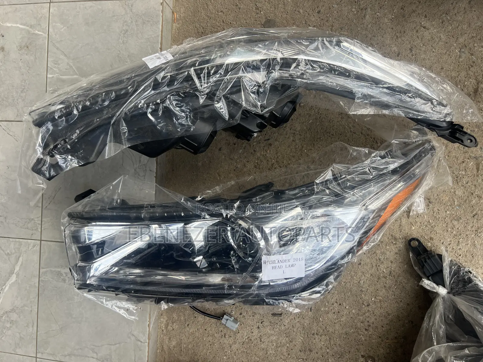 Toyota Highlander Headlights 2017 2018 2019