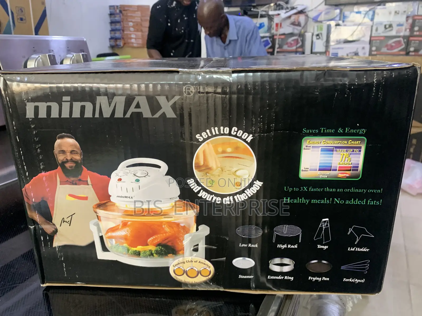 Min Max Halogen Oven 18L 8 In 1