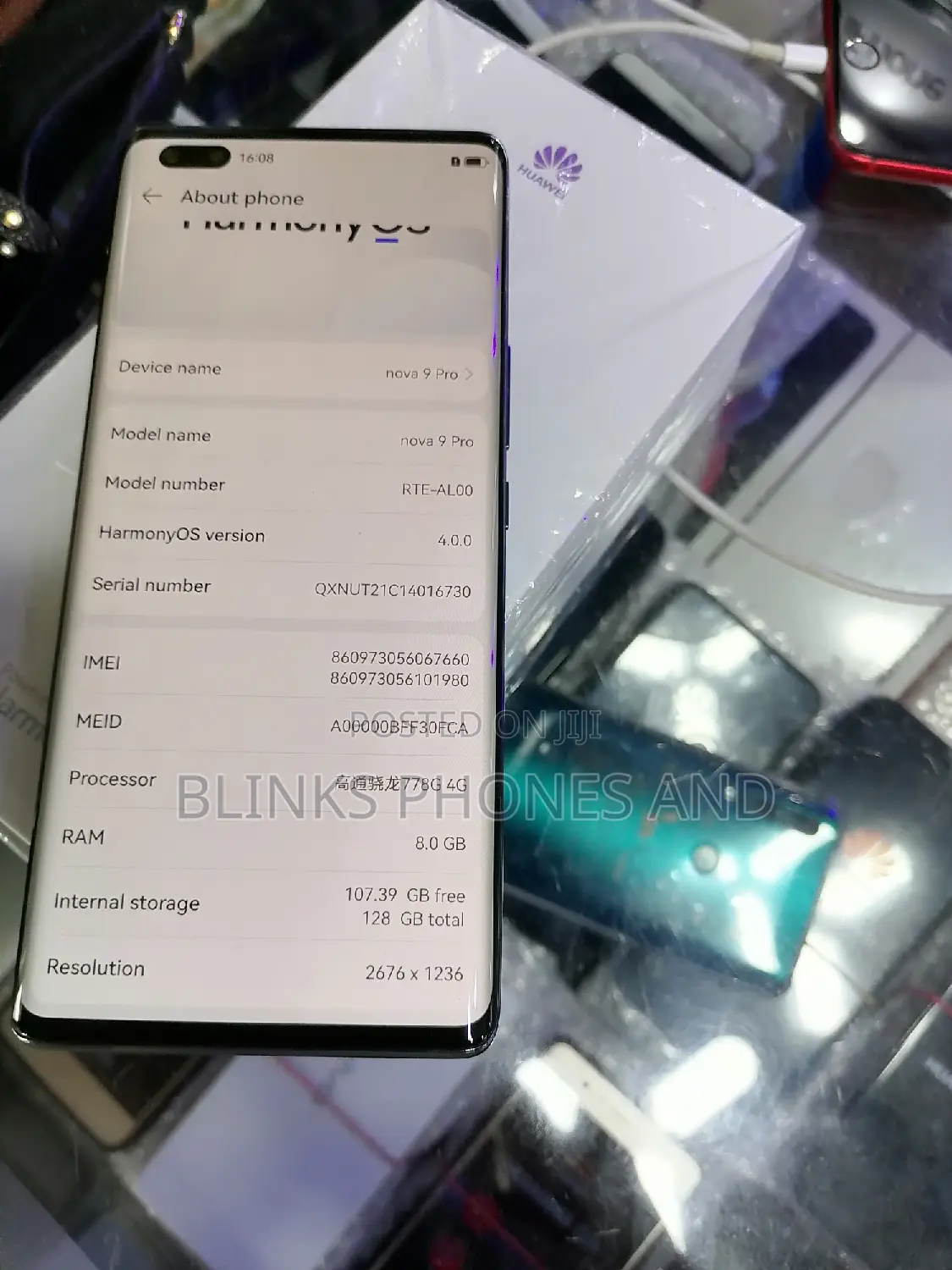 New Huawei nova 9 Pro 128 GB Green
