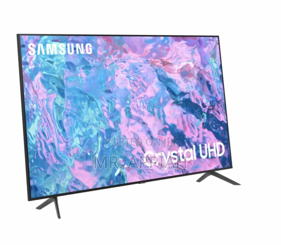 Sleek Design Samsung 65cu7000 65” Crystal Uhd Smart Tv.