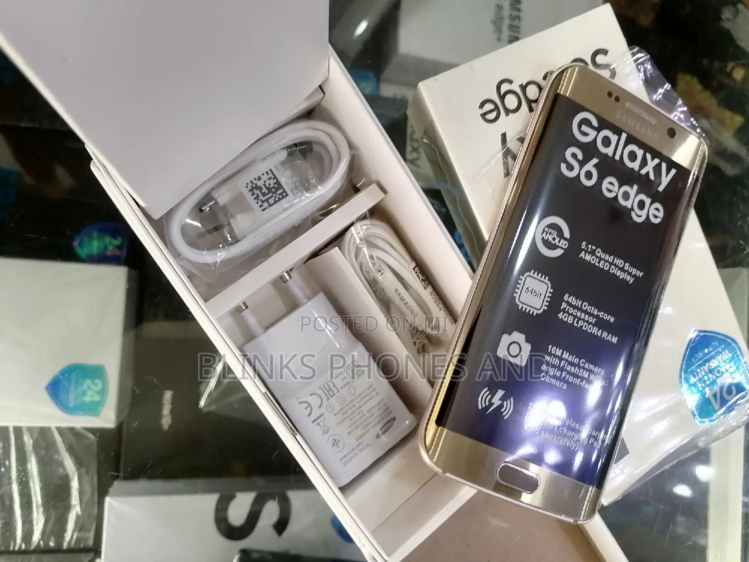 New Samsung Galaxy S6 edge 32 GB Gold