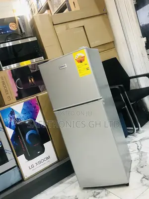 Topfreezer Nasco Doubledoor Nasf2-120 Gray Fridge