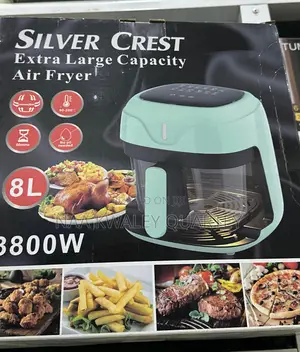 8 Litres Visible Glass Air Fryer