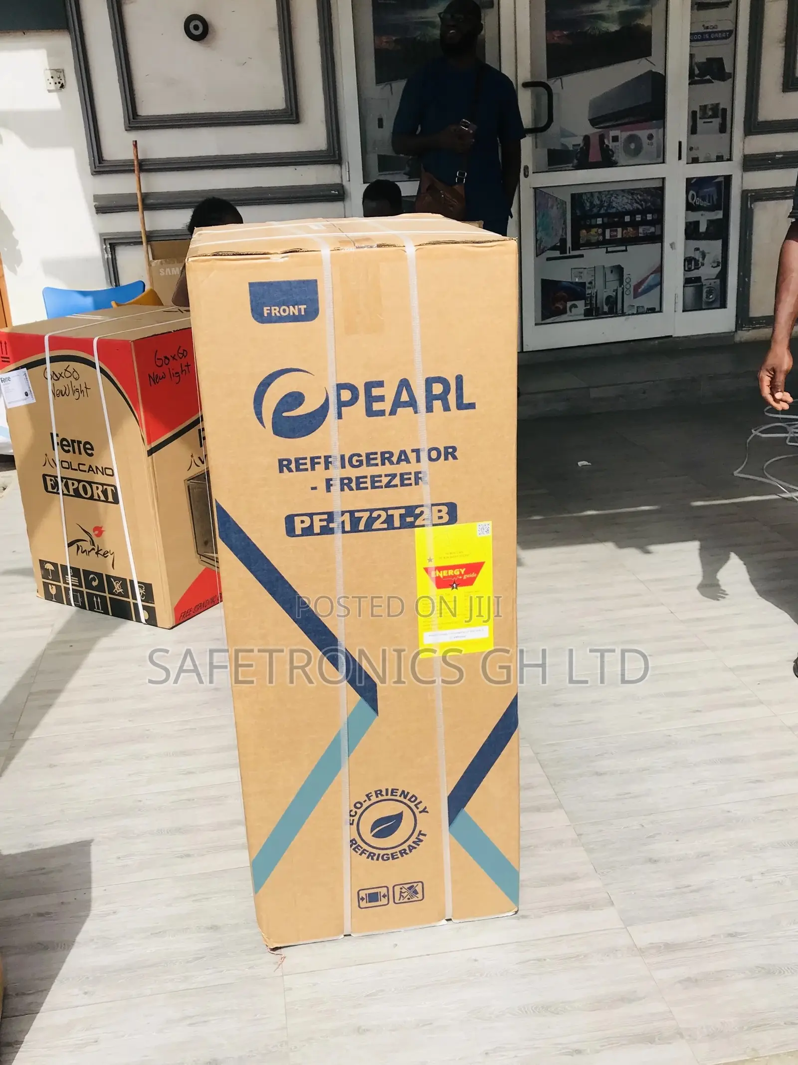Doubledoor Pearl Gray PF-17T Topfreezer Fridge
