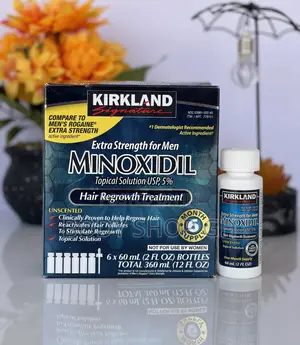 Undiluted Kirkland Minoxidil for Beard and Hairline Growth